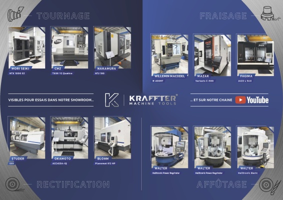 KRAFFTER Machine Tools nella Bourse de la Machine-Outil