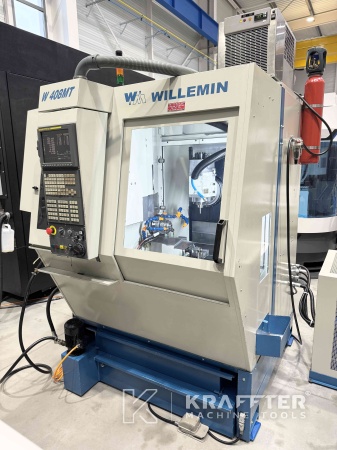 Centro di lavoro per metalli d'occasione WILLEMIN MACODEL W 408 MT 5 assi 90131