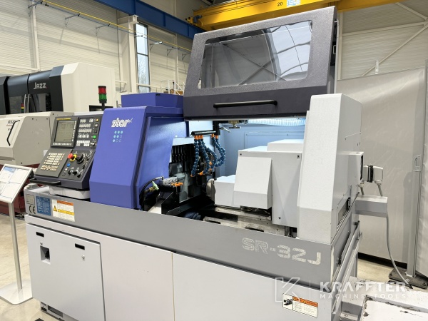 Tornio CNC fantina mobile d'occasione STAR SR32-J 90132 7 assi in vendita