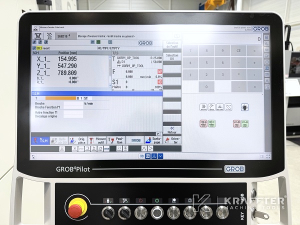 Controllo numerico SIEMENS 840D sl su macchina utensile GROB G350 90169