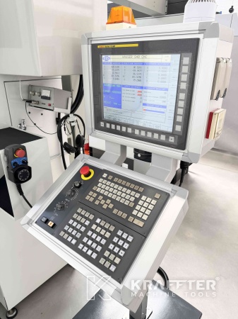 Controllo numerico FANUC 0i-MF su macchina utensile HAUSER S40-400 90128