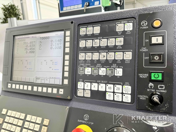 Controllo numerico su macchina utensile STAR SR32 J Type N 90077