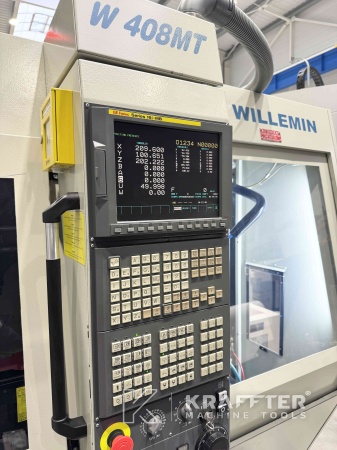 Controllo numerico FANUC 16i-MB (cnc) WILLEMIN MACODEL W 408 MT 90131