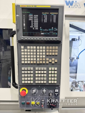 Controllo numerico FANUC 16i-MB su macchina utensile WILLEMIN MACODEL W 408 MT 90131