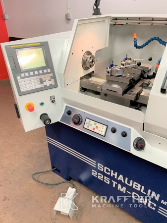 Tornio ad alta precisione SCHAUBLIN 225 TM-CNC 20689-943 Macchine utensili d'occasione