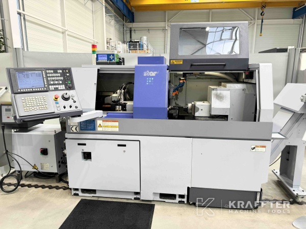 Tornio CNC fantina mobile STAR SR32 J Type N 90077 , KRAFFTER venditore di macchine utensili d'occasione