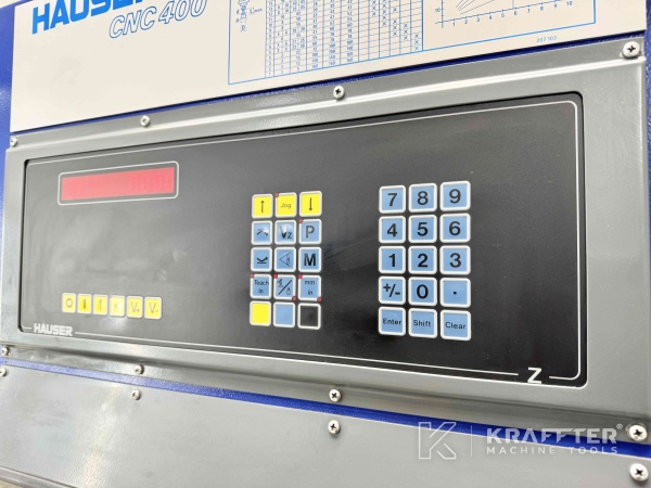 Acquisto e vendita Rettificatrice a coordinate CNC HAUSER S40-400 90123 Europa , America , internazionale