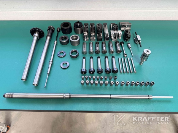Accessori, attrezzature e strumenti su Tornio CNC SCHAUBLIN 102 TM 90151