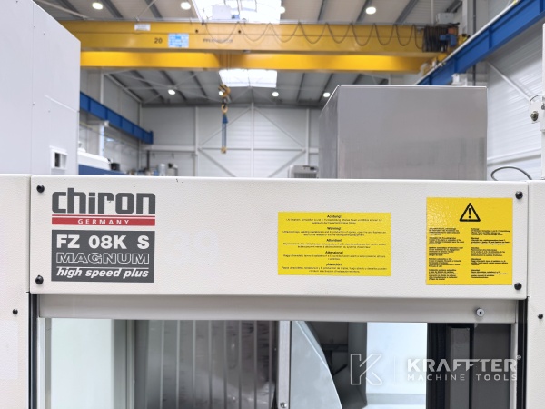 Targhetta CHIRON FZ 08K S Magnum High Speed Plus 90153