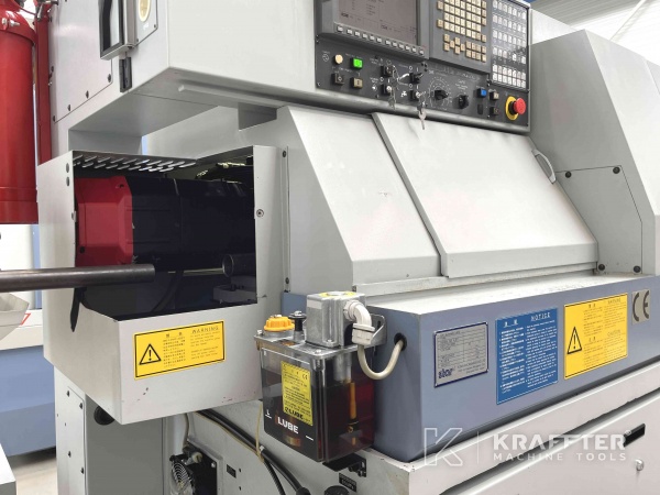 Tornio CNC fantina mobile per metalli d'occasione STAR SR-32 J 7 assi 90070