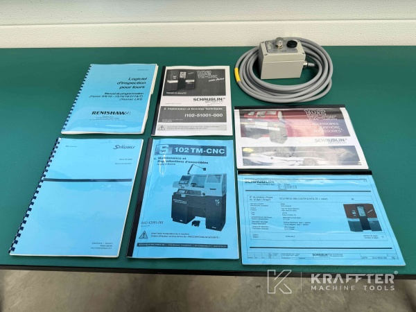 Manuali utente per Tornio CNC SCHAUBLIN 102 TM 90151