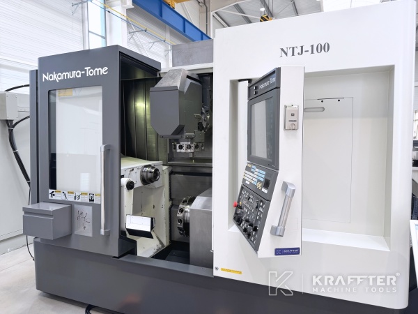 Tornio digitale NAKAMURA TOME NTJ 100 90190 - Venditore Kraffter di macchine utensili d'occasione