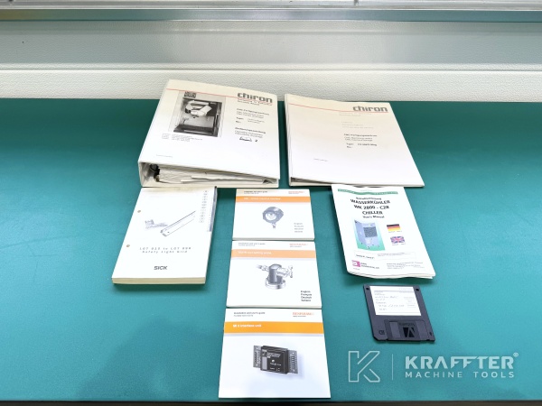 Accessori, attrezzature e manuali utente su CHIRON FZ 08K S Magnum High Speed Plus 90153 presso KRAFFTER