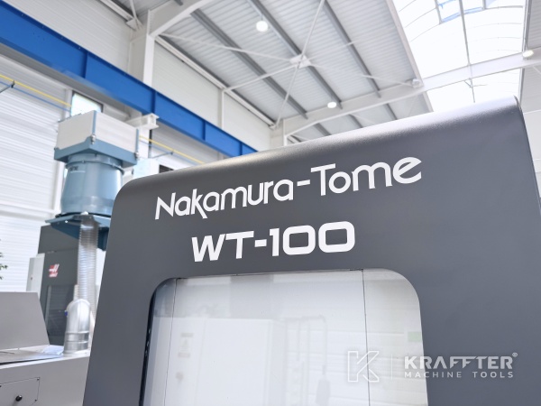 Tornio CNC d'occasione NAKAMURA TOME WT 100 90182 liquidazione Italia, Europa, e internazionale