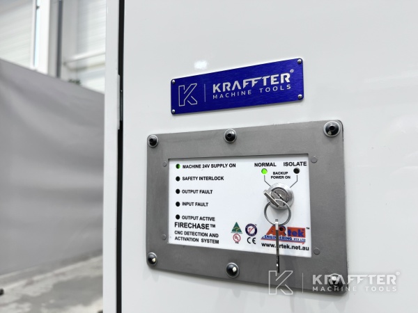 Targa segnaletica Affilatrice CNC ANCA FX5 linear presso KRAFFTER 90164