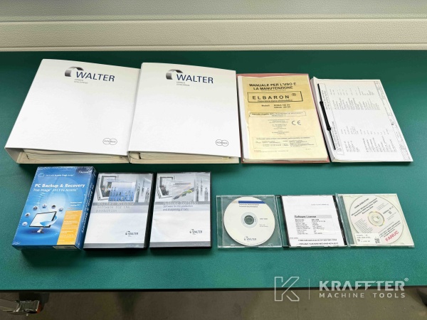 Manuali utente per Affilatrice CNC WALTER Helitronic Basic 90112