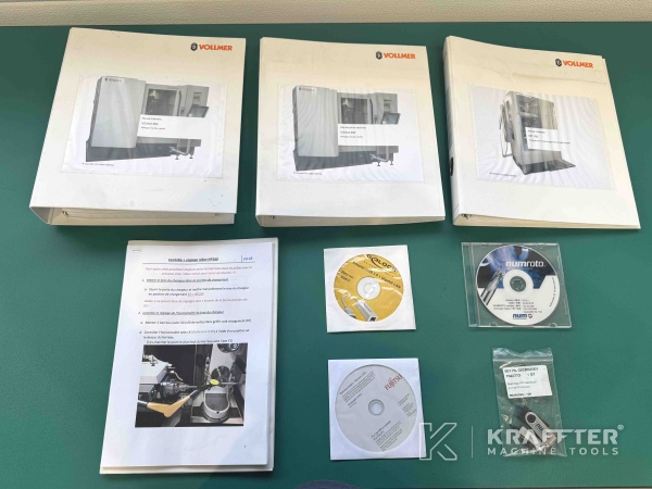 Manuali utente per Affilatrice CNC VOLLMER VGrind 360 90146