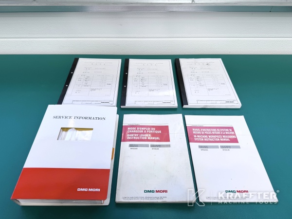 Accessori, attrezzature e manuali utente su DMG MORI NRX 2000 MC 90179 presso KRAFFTER