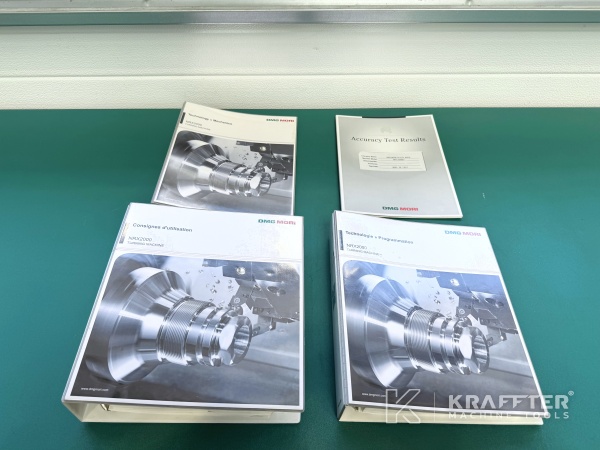 Manuali utente per Tornio CNC DMG MORI NRX 2000 MC 90179