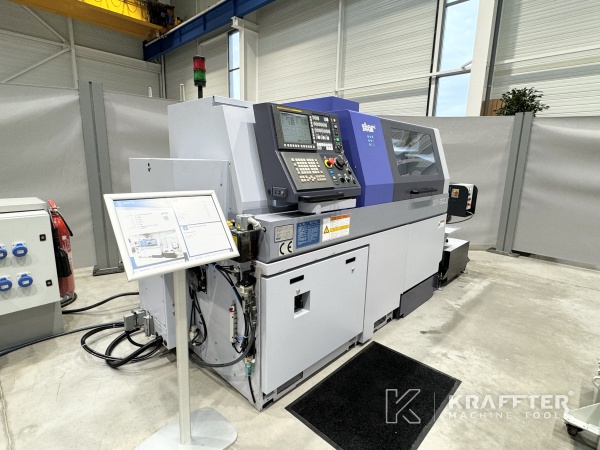 Tornio CNC fantina mobile d'occasione STAR SR32-J 90132 in vendita