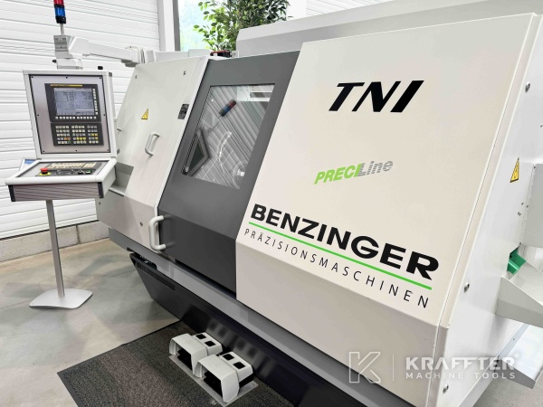 Tornio CNC per metalli per meccanica di precisione BENZINGER TNI B6 90116