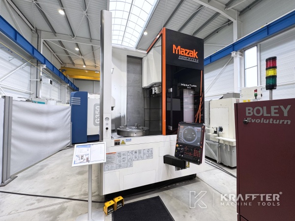 Tornio verticale CNC per metalli d'occasione MAZAK Mega Turn 900 assi 90171
