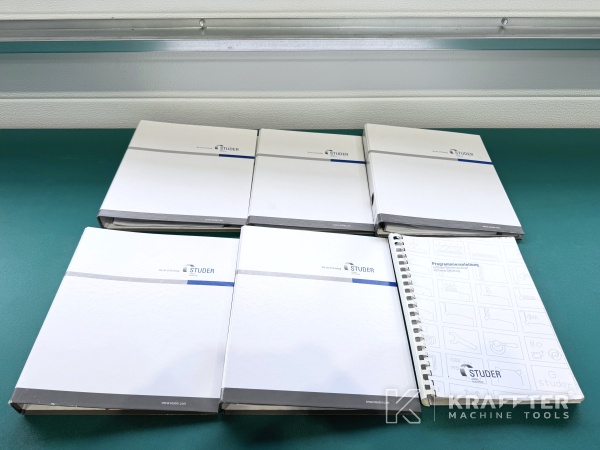 Accessori, attrezzature e manuali utente su STUDER S33 90177 presso KRAFFTER
