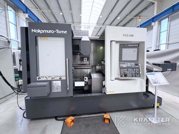 Tornio CNC per metalli d'occasione NAKAMURA TOME NTJ 100 assi 90190