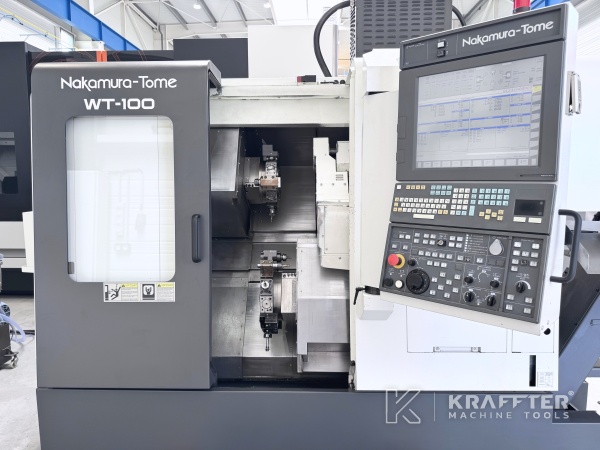 Tornio CNC per metalli d'occasione NAKAMURA TOME WT 100 assi 90182