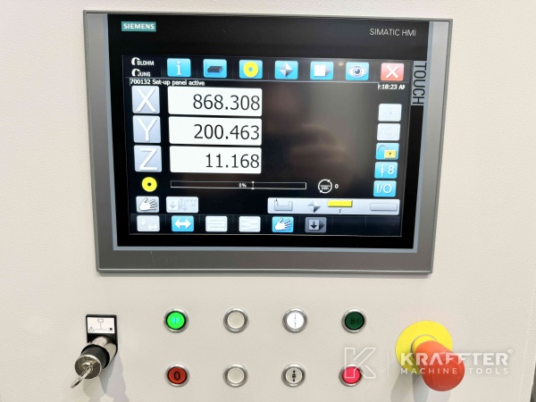 Controllo numerico SIEMENS 840D SL su macchina utensile BLOHM Planomat 616 HP 90136