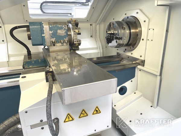Tornio CNC ad autoapprendimento per metalli d'occasione ROMI C420 2 assi 20689-995