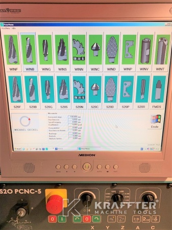 Controllo numerico su macchina utensile DECKEL S20 TURBO 20689-944