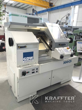 Lavorazioni meccaniche di precisione - Tornio CNC ad autoapprendimento d'occasione GDW 300 CS 90069