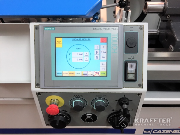 Controllo numerico SIEMENS Teach-In su macchina utensile CAZENEUVE Optica 360 20689-918