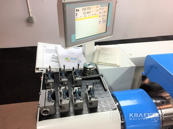 Tornio CNC ad autoapprendimento CAZENEUVE Optica 360 20689-918 , KRAFFTER venditore di macchine utensili d'occasione