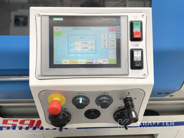 Tornio CNC ad autoapprendimento CAZENEUVE Optimax 590 20690-020 Macchine utensili d'occasione