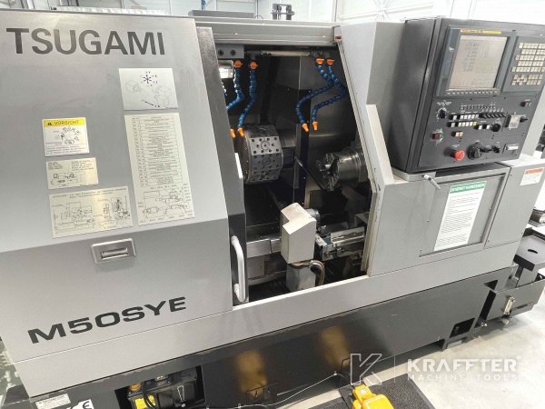 Lavorazioni meccaniche di precisione - Tornio CNC d'occasione TSUGAMI M 50 SYE-III 20690-031