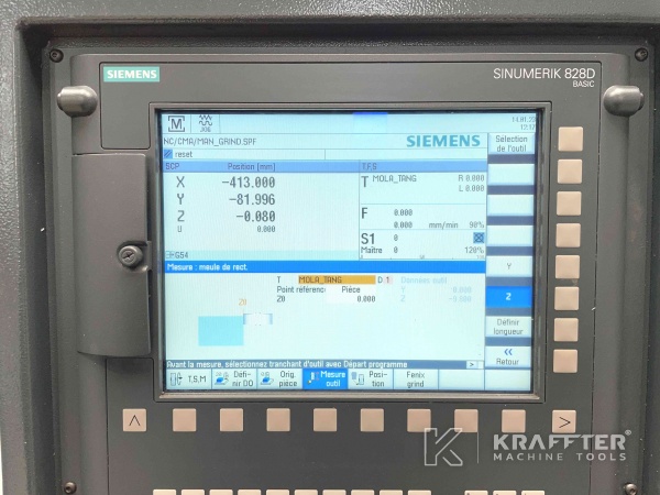Controllo numerico SIEMENS 828 SL su macchina utensile FENIX FB-75 CNC 90050