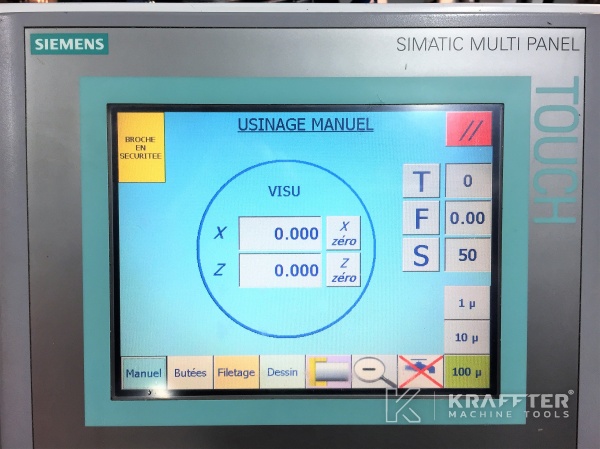 Controllo numerico SIEMENS Teach-In (cnc) CAZENEUVE Optica 360 20689-918