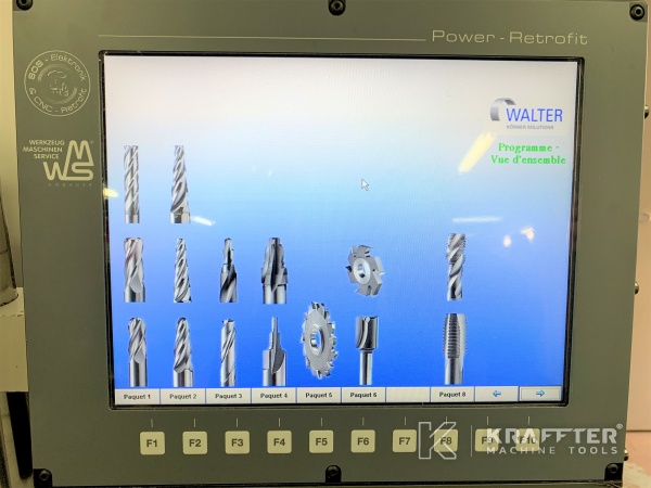 Affilatrice CNC WALTER Helitronic Power Regrinder 20689-975 , KRAFFTER venditore di macchine utensili d'occasione