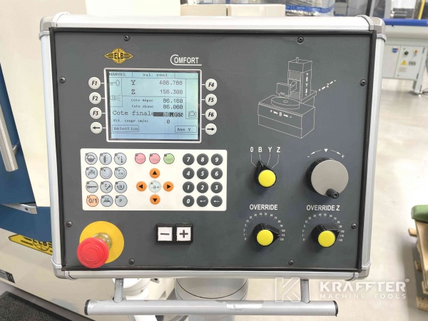 Pannello di controllo della macchina per Rettificatrice per superfici CNC con tavola rotante ELB Rotary 30 Comfort 20690-015