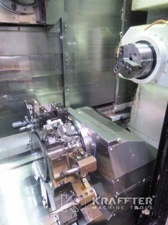 Macchina utensile usata per lavorazione meccanica, Centro di tornitura fresatura DMG MORI NTX 1000 20689-925