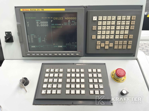 Controllo numerico FANUC 21i-TB su macchina utensile HARDINGE Super Precision GT 27 SP 90087