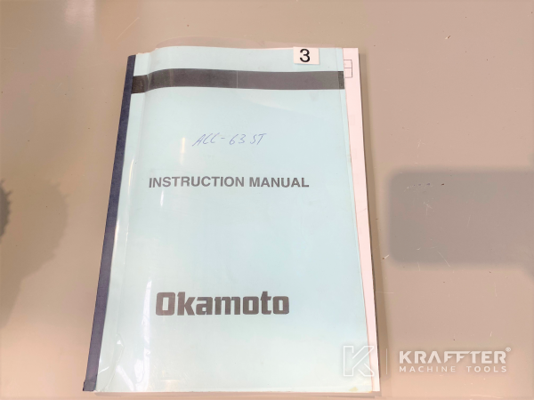 Accessori, attrezzature e manuali utente su OKAMOTO ACC 63 ST 20689-991 presso KRAFFTER