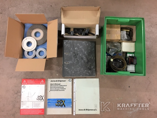 Accessori, attrezzature e manuali utente su JONES & SHIPMAN 540X 20689-910 presso KRAFFTER