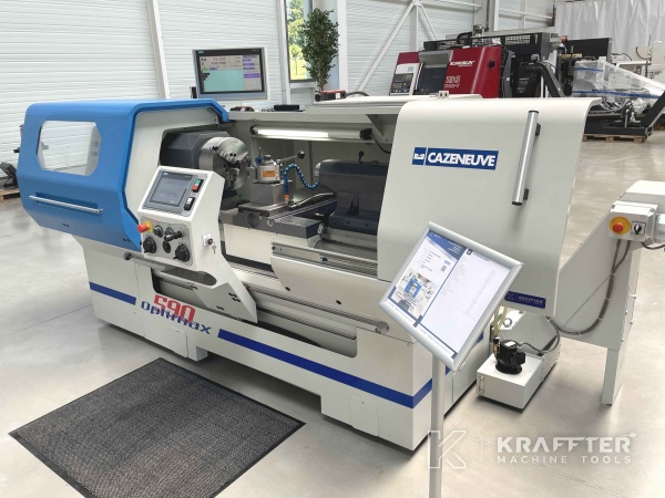 Macchine industriali per tornitura Tornio CNC ad autoapprendimento CAZENEUVE Optimax 590 20690-020