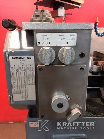 Macchine industriali per tornitura Tornio convenzionale SCHAUBLIN 125 C 20689-895