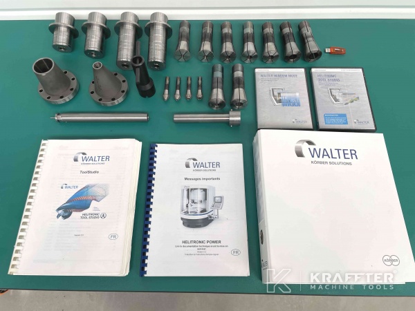 Accessori, attrezzature e manuali utente su WALTER Helitronic Power 90076 presso KRAFFTER