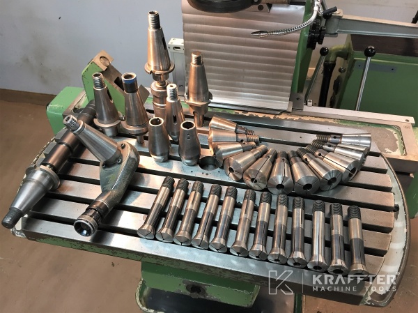 Accessori, attrezzature e strumenti su Fresatrice convenzionale DECKEL FP3 20689-883