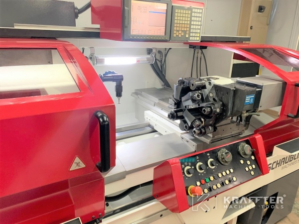 Lavorazioni meccaniche di precisione - Tornio CNC d'occasione SCHAUBLIN 180 CNC R-TM A2-5 20689-958